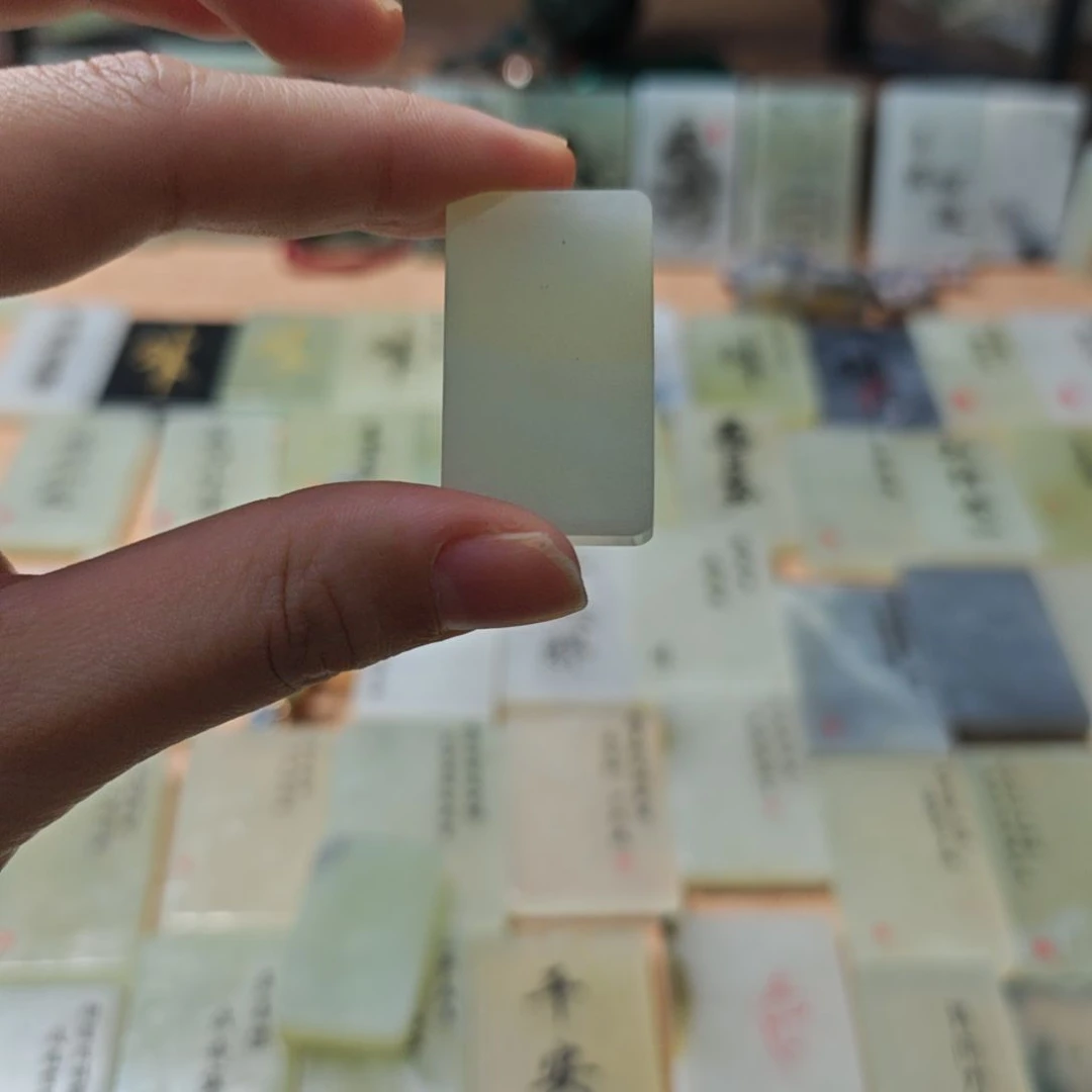 蛇纹石玉合金颈饰