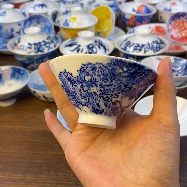用***4瓷片景德镇陶瓷艺术