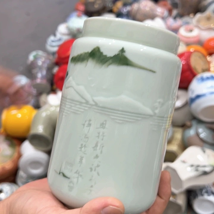 瑕疵福利品陶瓷茶叶罐
