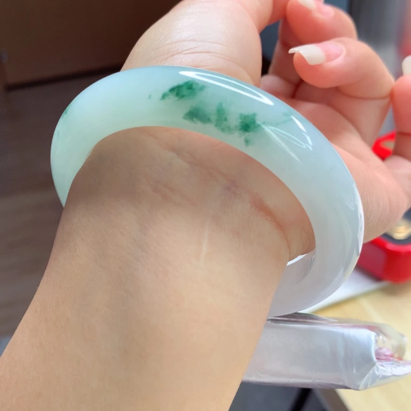 【闪购商品】翡翠手镯未镶嵌天然翡翠手镯