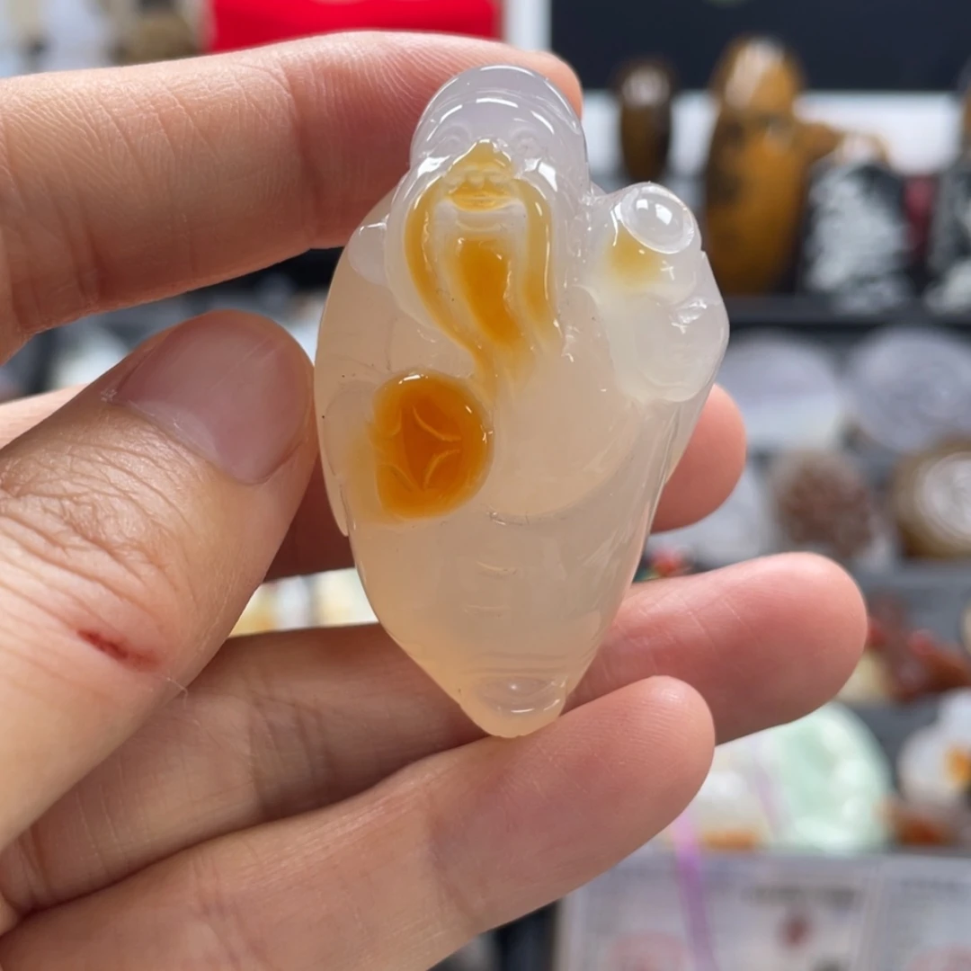 【闪购商品】玛瑙/玉髓未镶嵌珠宝半成品