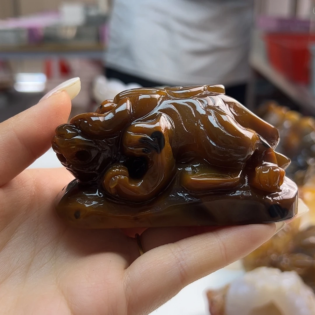 玛瑙/玉髓未镶嵌吊坠(不含链)