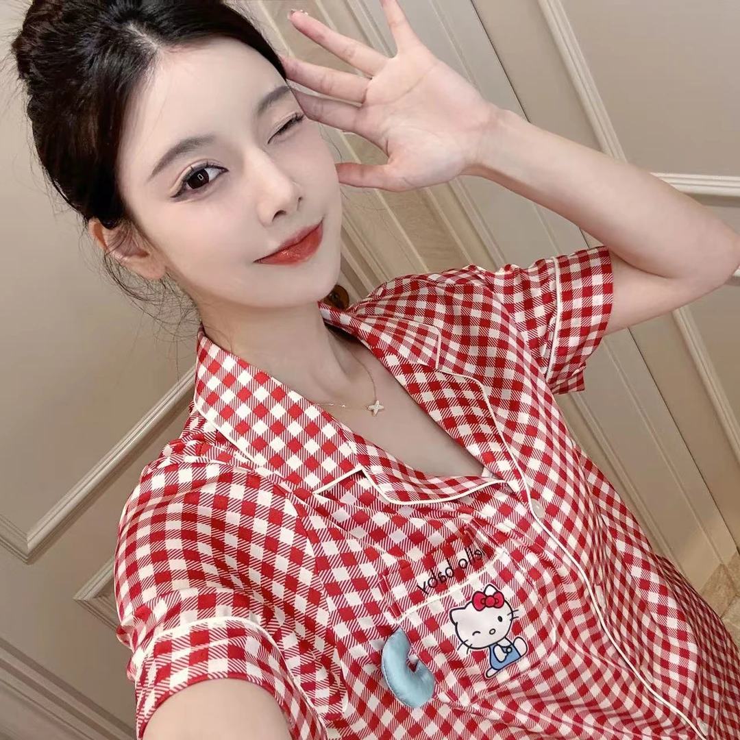 SIEOYJIEA/私迹大榕家 四喜【甜蜜baby短袖】时尚女款家居服套装