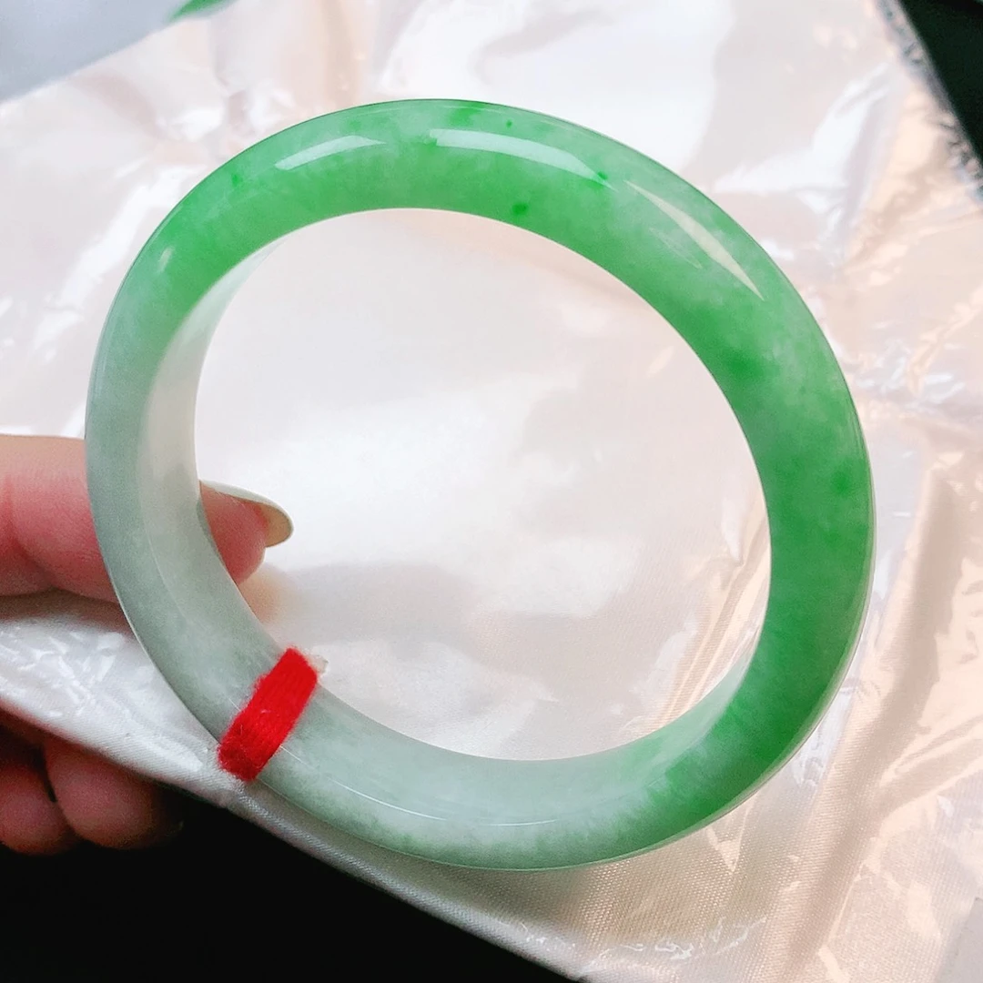 未镶嵌手镯翡翠正圈2543