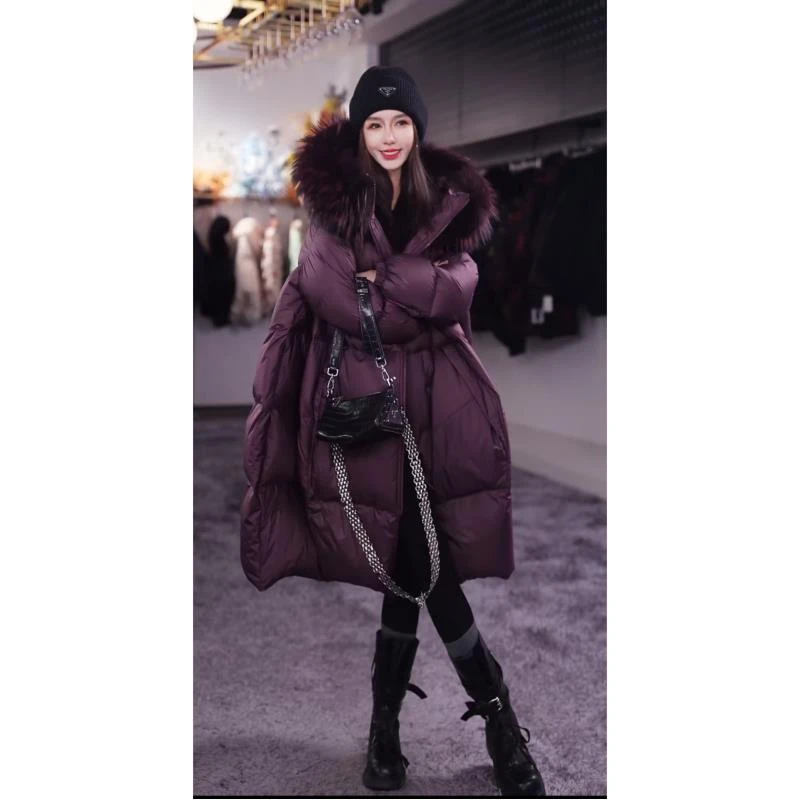 【Yongjia】鹅绒服女外套99614-1时尚冬季