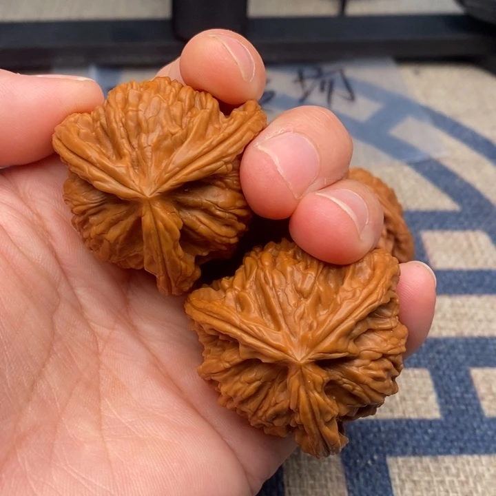 吊坠文玩核桃纸*烟三棱