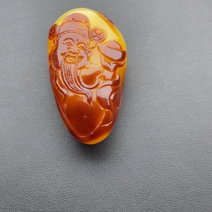 琥珀颈饰未镶嵌天然琥珀蜜蜡