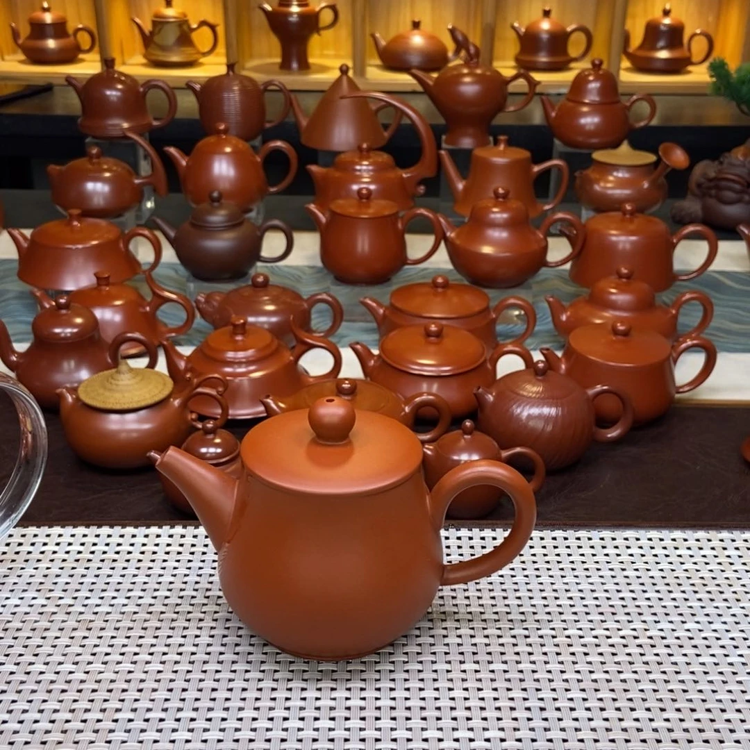 茶壶紫砂潮州手工艺手拉壶