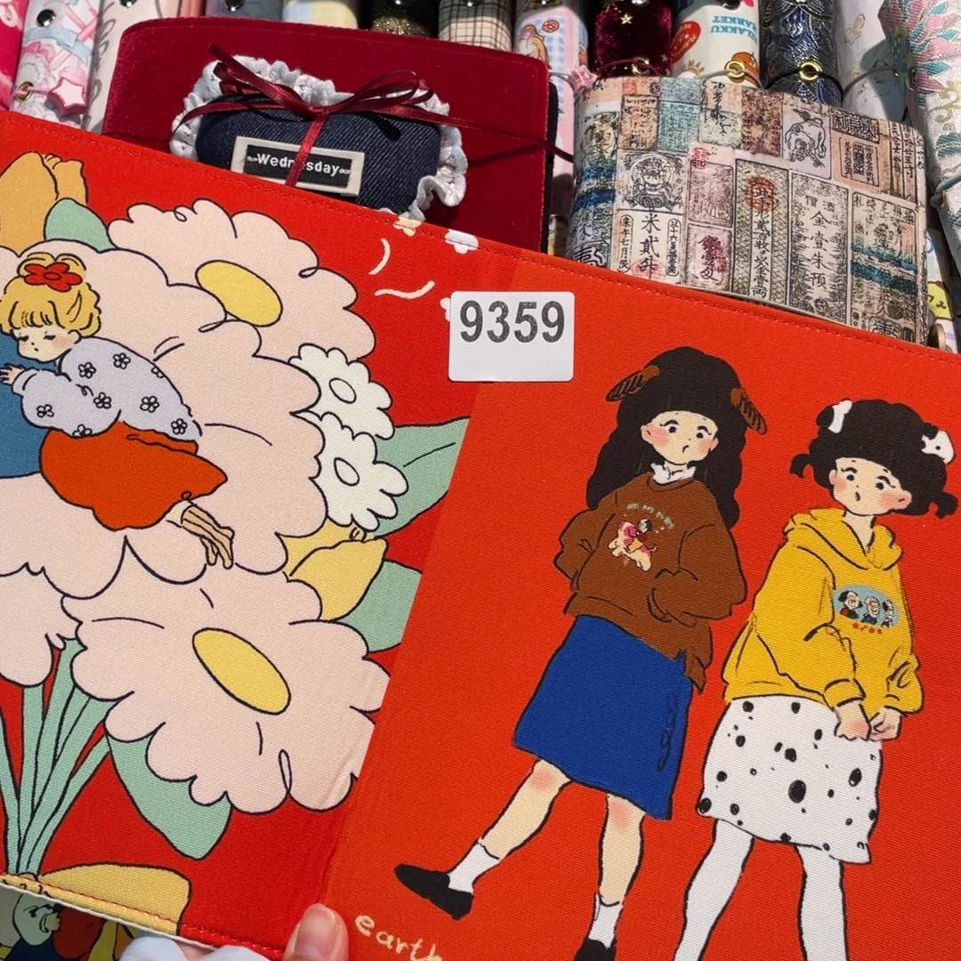 织绣A5活页不带纸9359