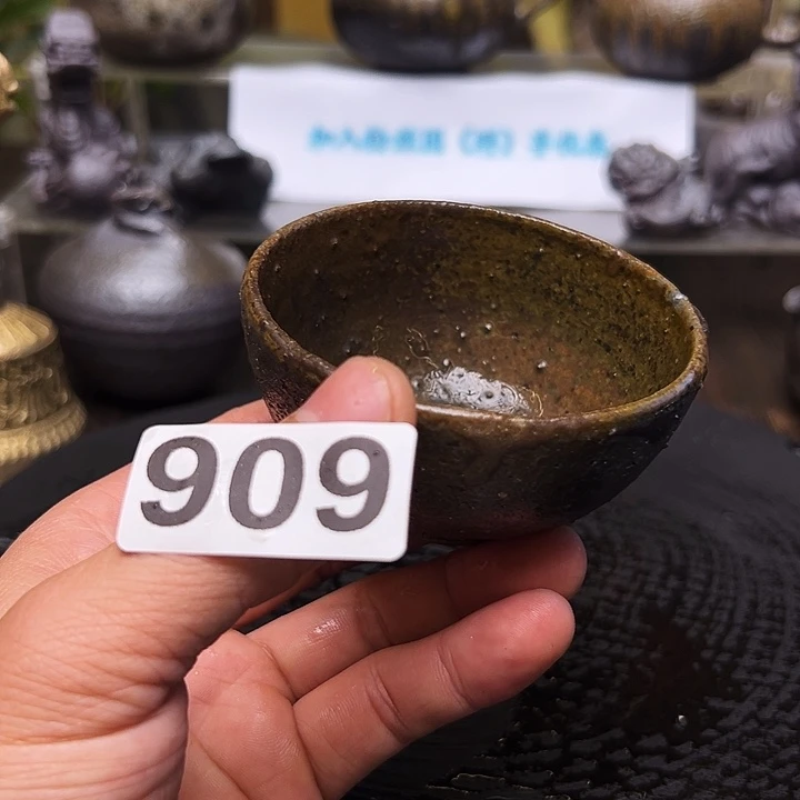 杯泥舍柴烧精品茶器