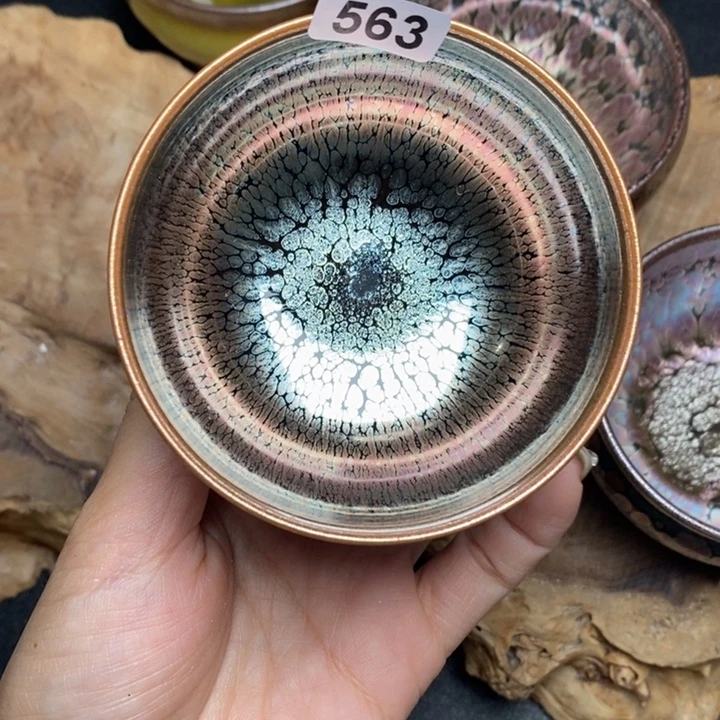 茶盏建窑建盏主人杯563