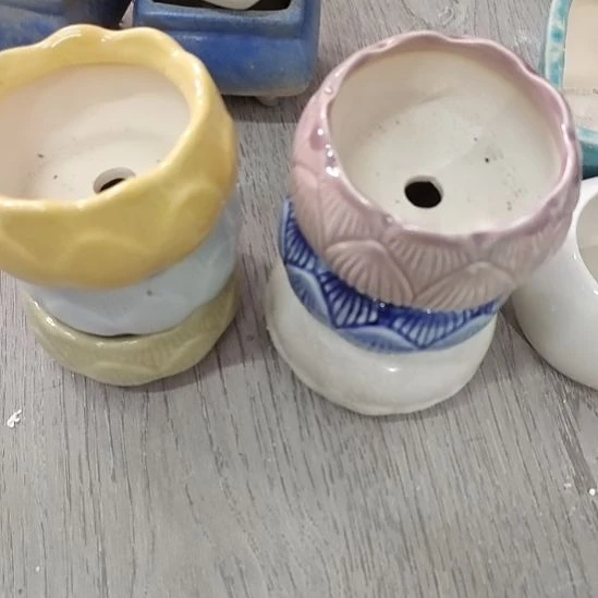 微瑕陶瓷盆12包邮