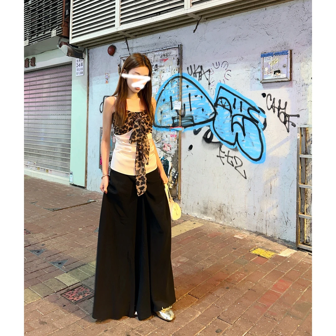 可拆卸肩带！夏季修身复古精致感腰间捏褶打揽抹胸上衣