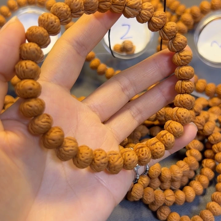 众***灵桃核吊坠秦岭野生小蟠桃