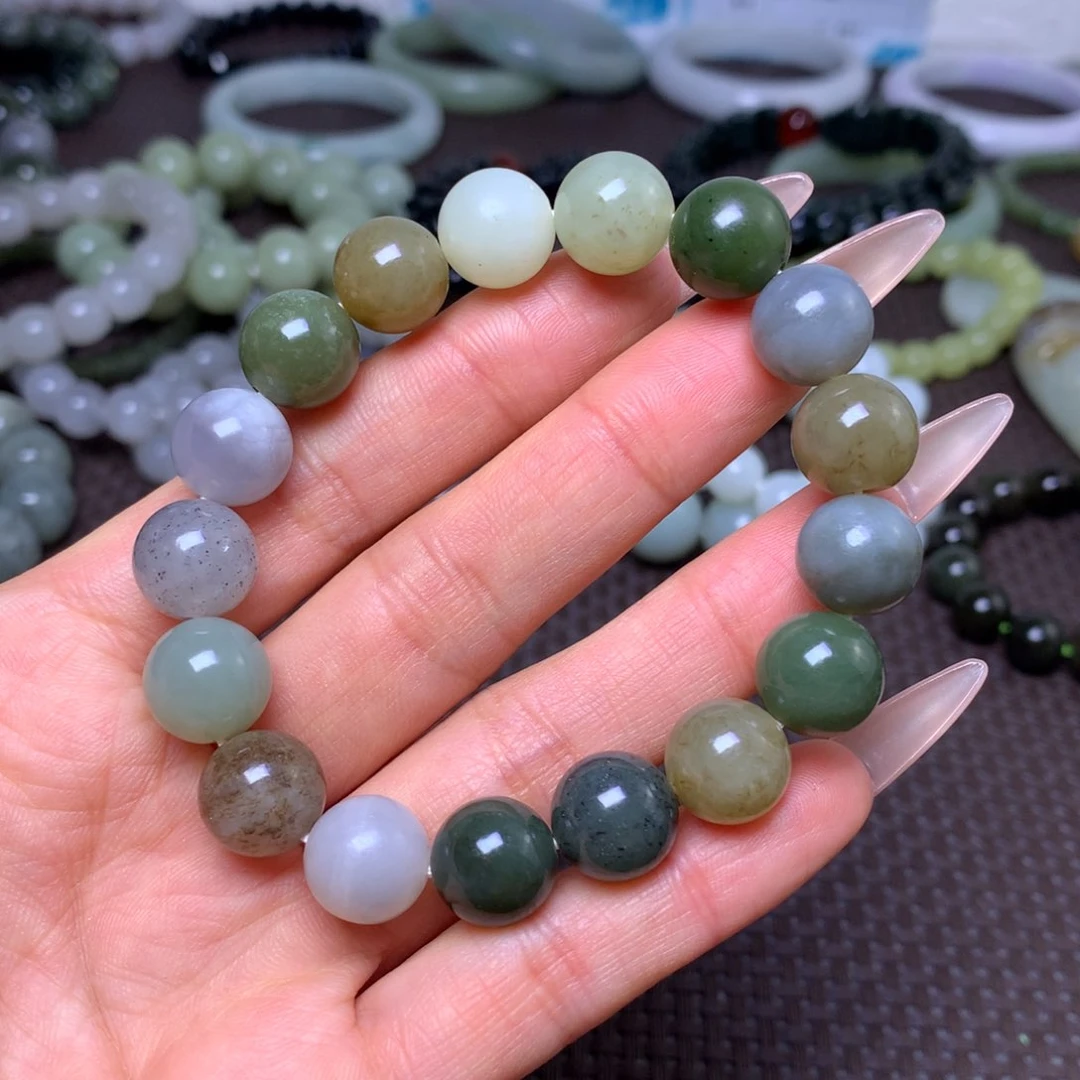 未镶嵌手串和田玉卡12