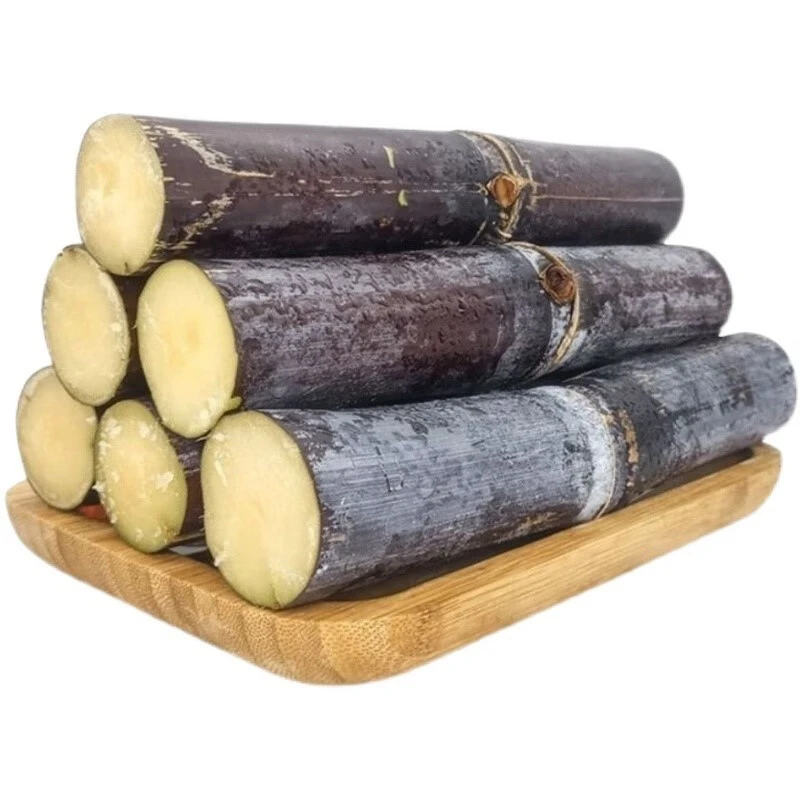 广西紫皮甘蔗，又脆又甜