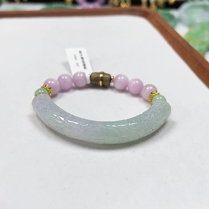 未镶嵌手链翡翠手串