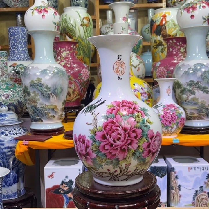 景德镇陶瓷花瓶摆件