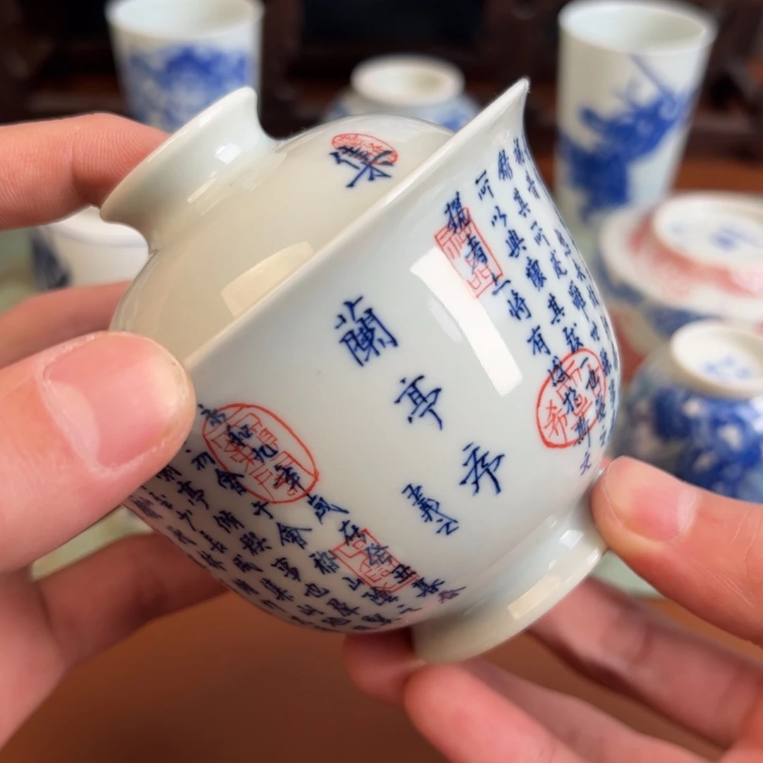 瓷片景德镇瓷器手工手绘