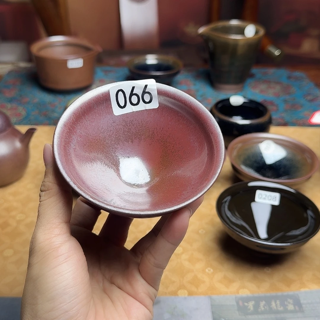 茶盏066 建窑建盏·柴烧·原矿·铁胎