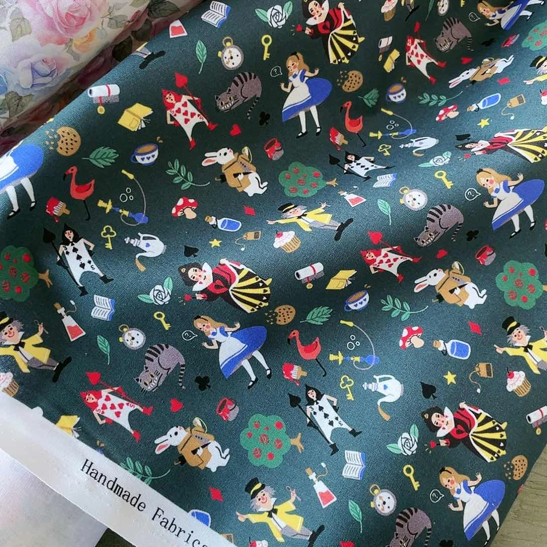 一米价纯棉平布1.1米宽果子布艺直播台地卷