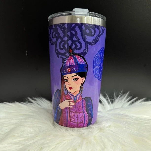 Sunshine服饰 民族图案保温杯