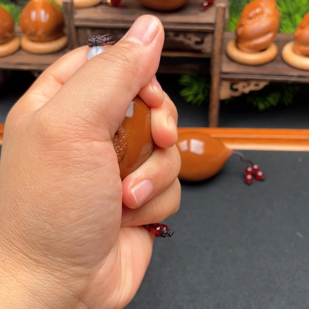 橄榄核吊坠三面38穿配