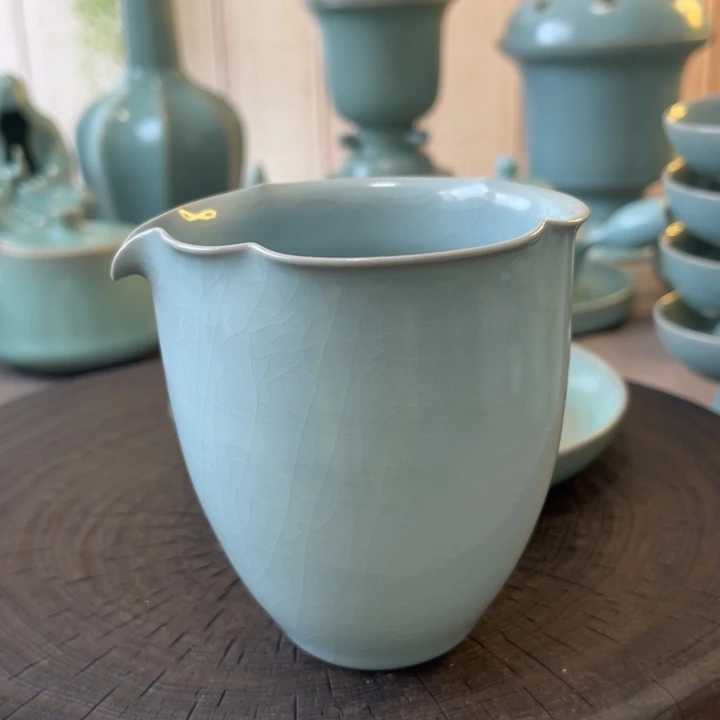 J***e瓷片公道杯一一一一一一