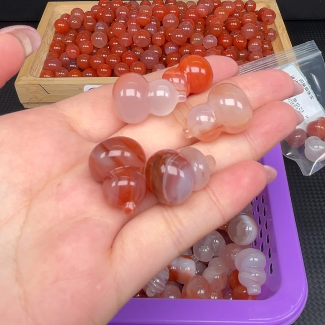 因***你南红玛瑙未镶嵌吊坠(不含链)