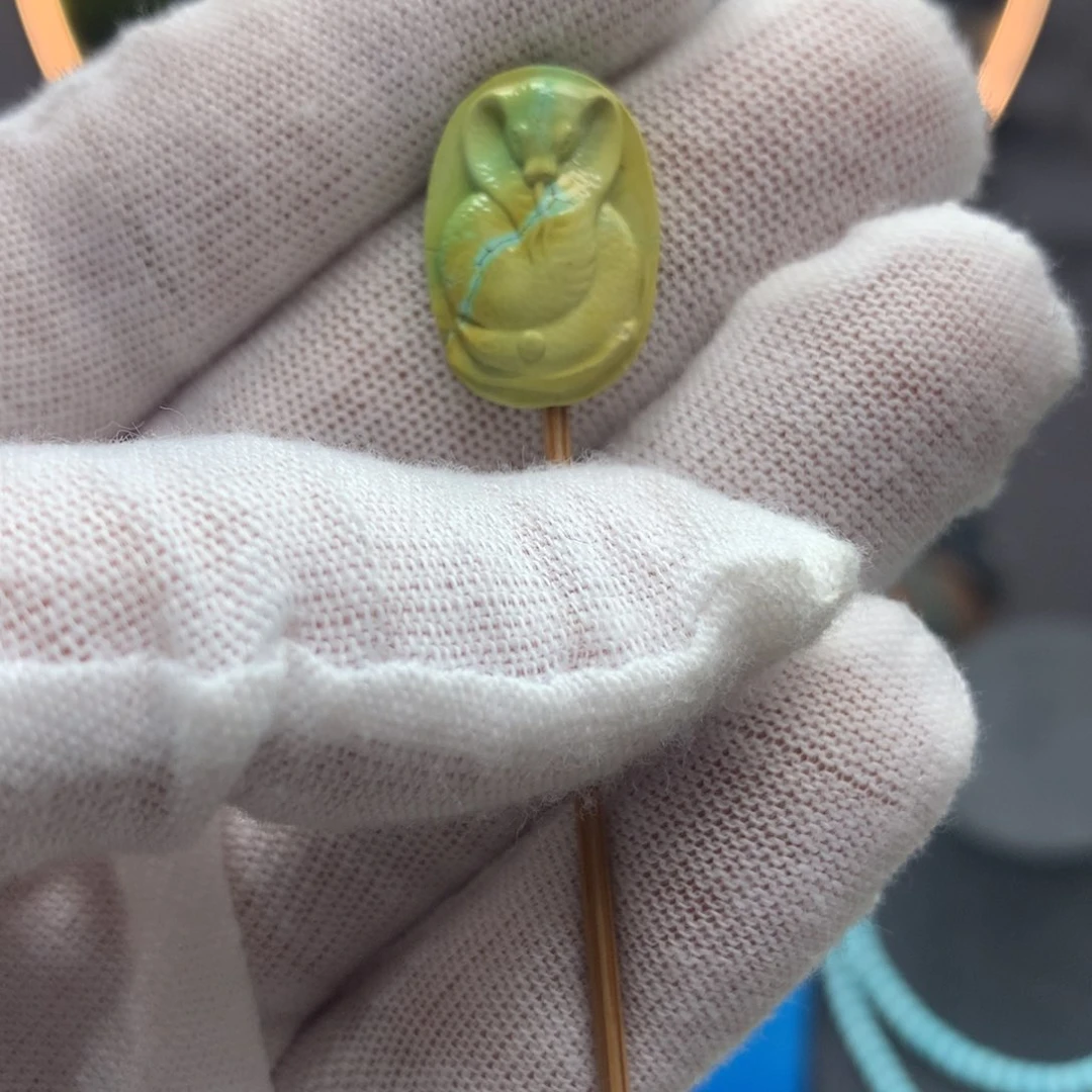 绿松石挂件未镶嵌