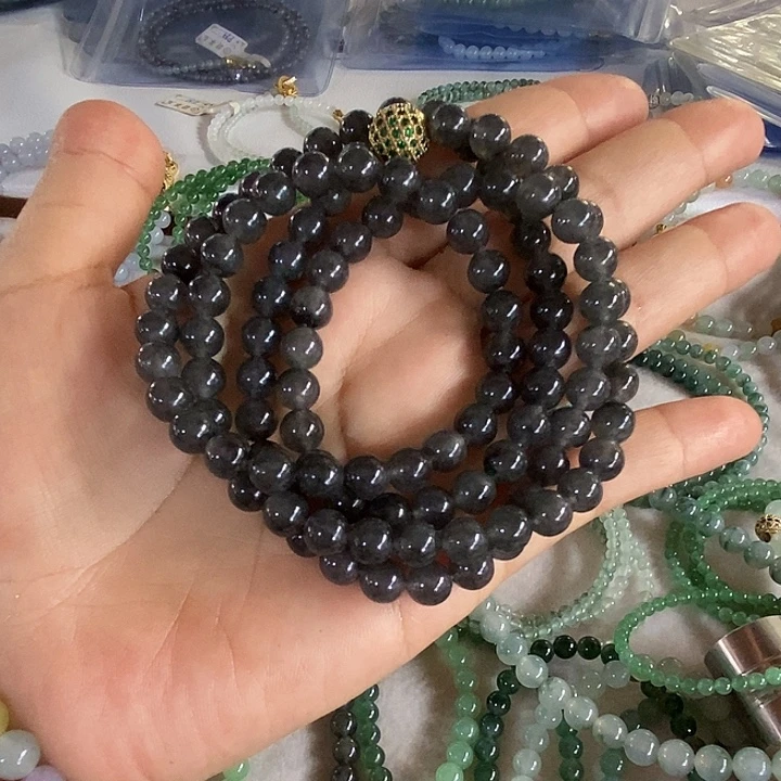 步***进未镶嵌定制翡翠卡7