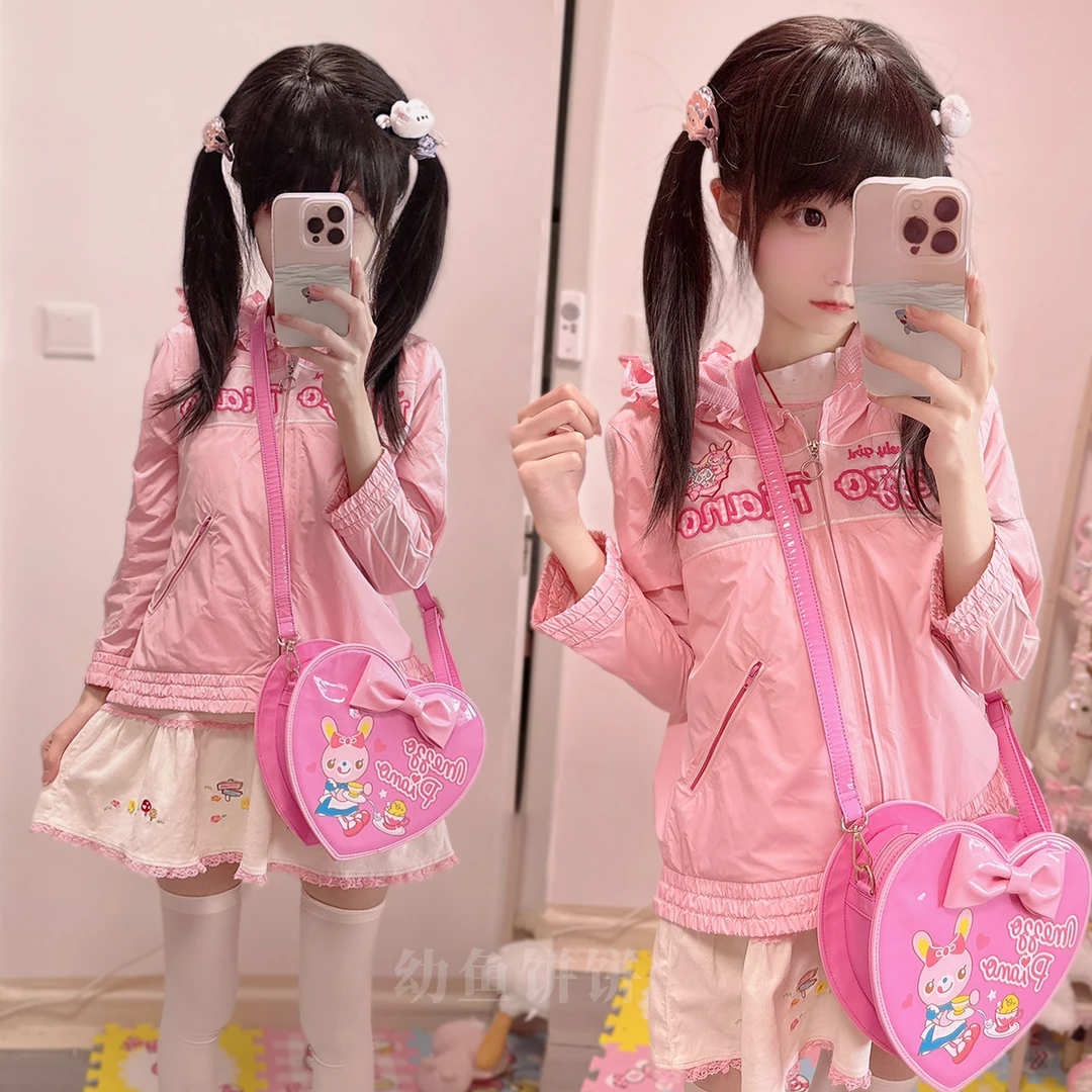 女儿服外套超薄透气mezzopiano复刻萌妹穿搭配仿防晒衣lo娘Lolita