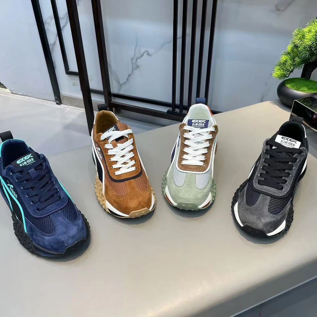 1005早秋新款低帮耐磨透气系带时尚休闲鞋运动鞋职场休闲风