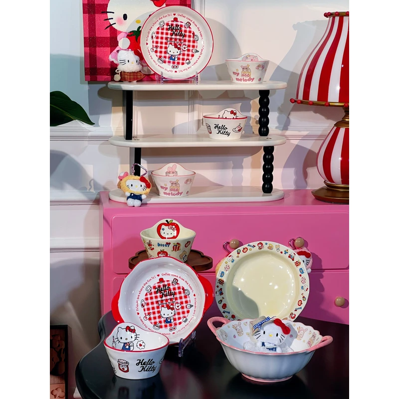 福利品链接~ 出口尾单可爱陶瓷餐具盘子马克杯米饭碗