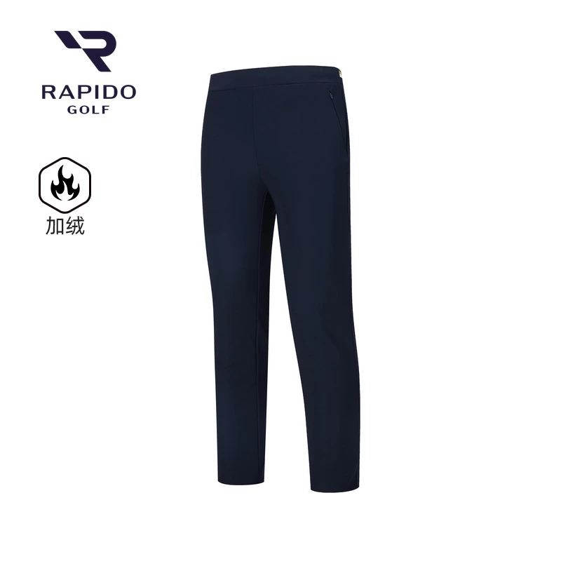 【新品】RAPIDO雳霹道2025秋冬女士GOLF运动休闲加绒长裤VP5978C61