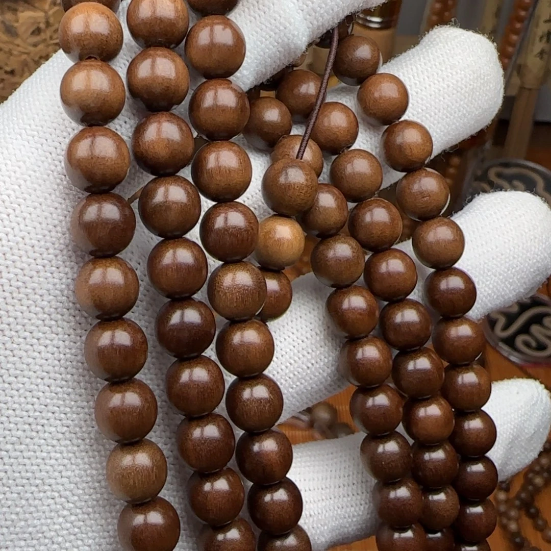 印度老山檀香手串0.8*108颗