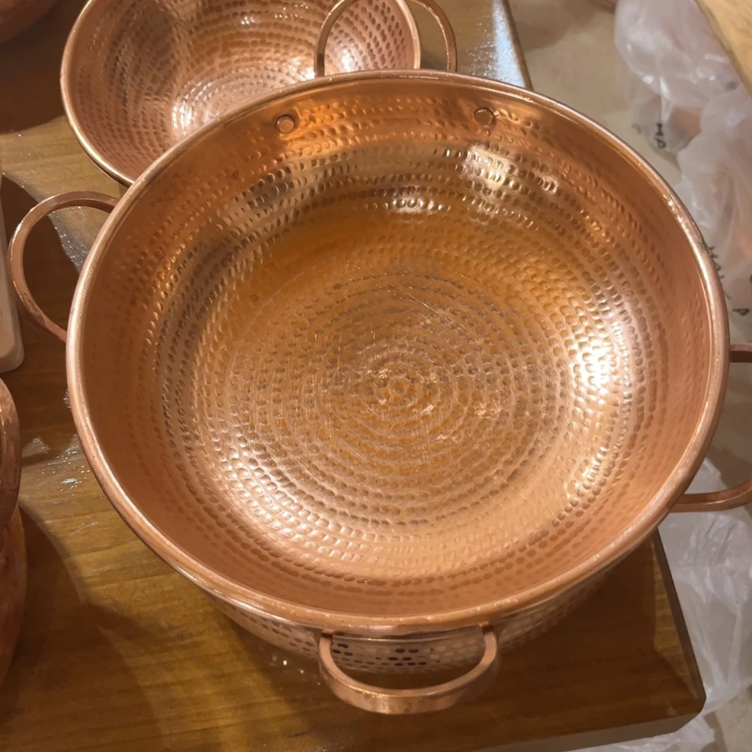 30原色炒锅手工锻打工艺