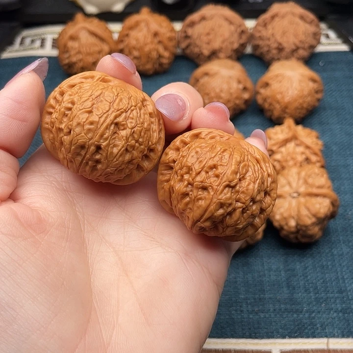 文玩核桃把件全品毕业乾隆磨38