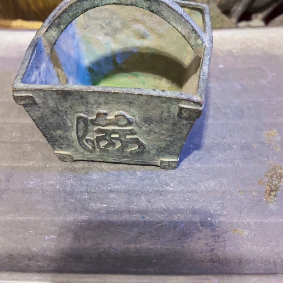 结***缘黄铜摆件工艺品黄铜