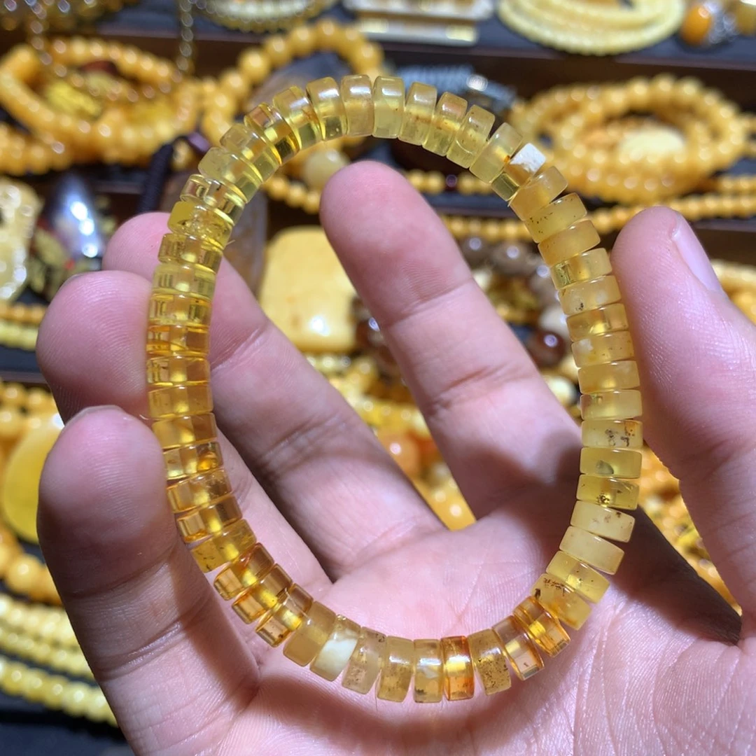 琥珀未镶嵌珠宝奇石