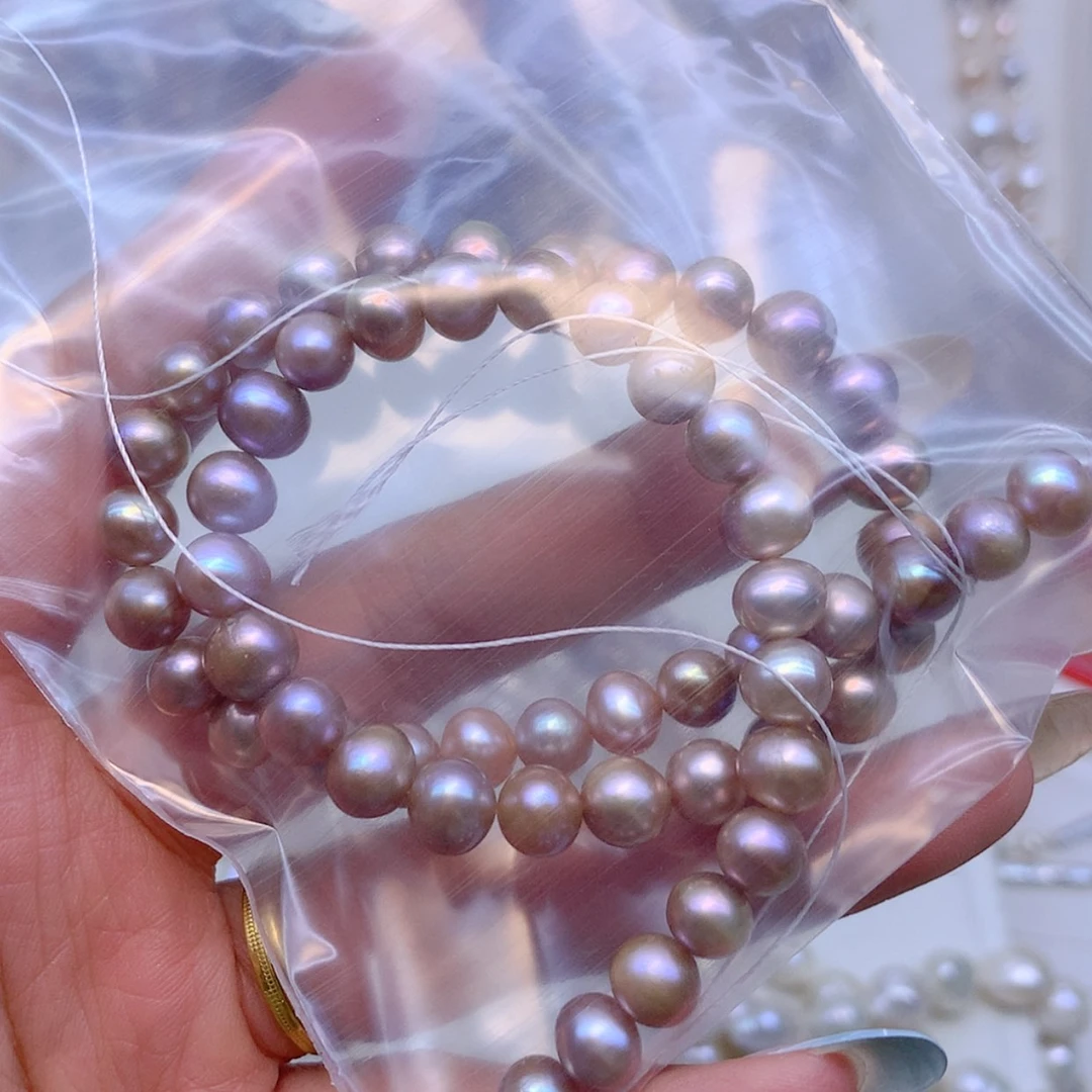 【闪购商品】淡水珍珠颈饰银S925镶嵌简****?