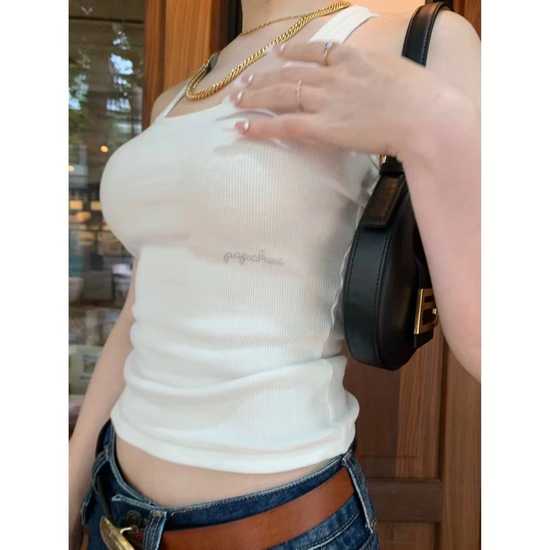 徐秋阳   超模背心  春季百搭时尚休闲显瘦显白背心12138