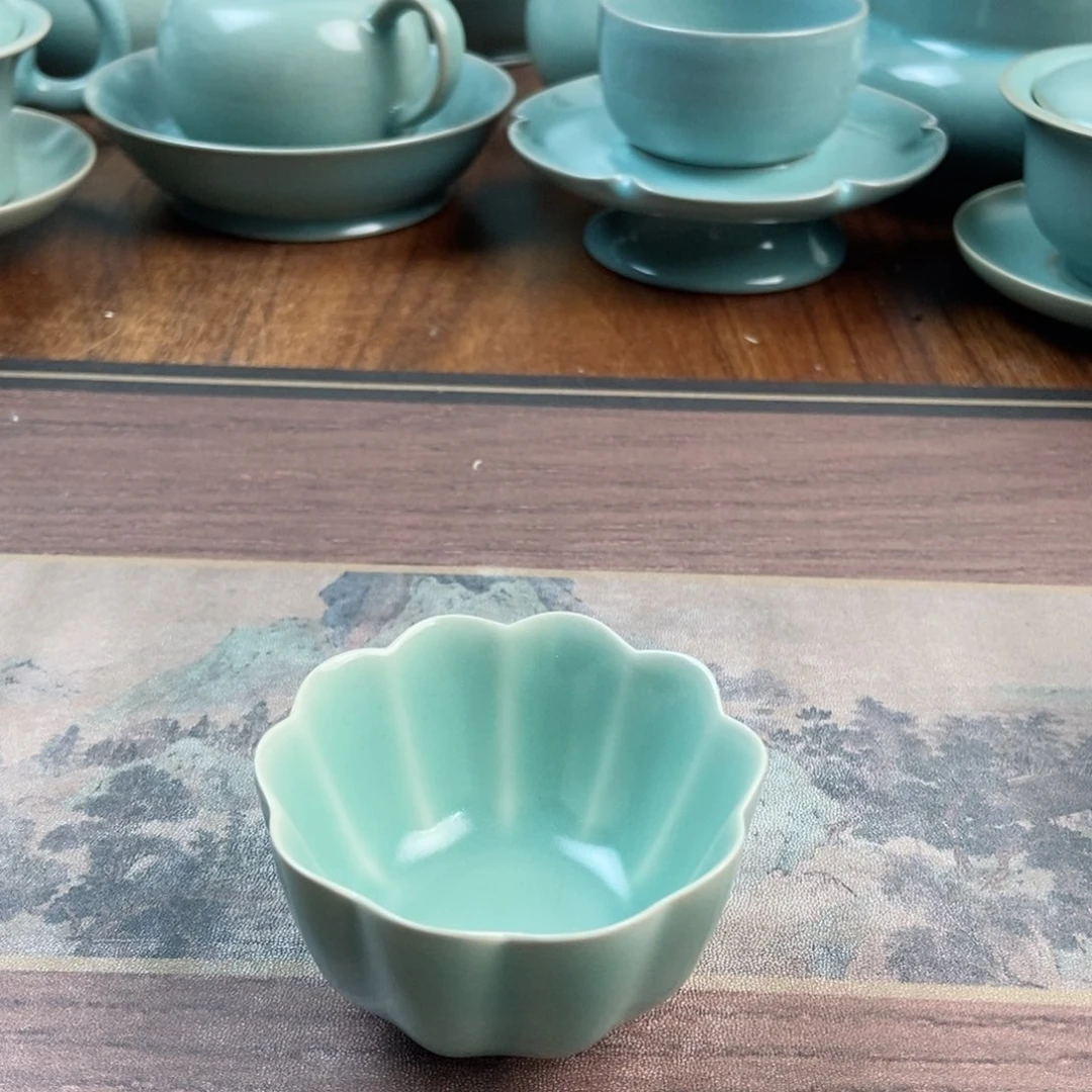 摆件原产地原矿汝瓷～茶器
