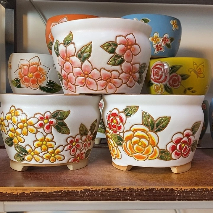 外14内13高10.5左右，纯手工制作，一单包邮