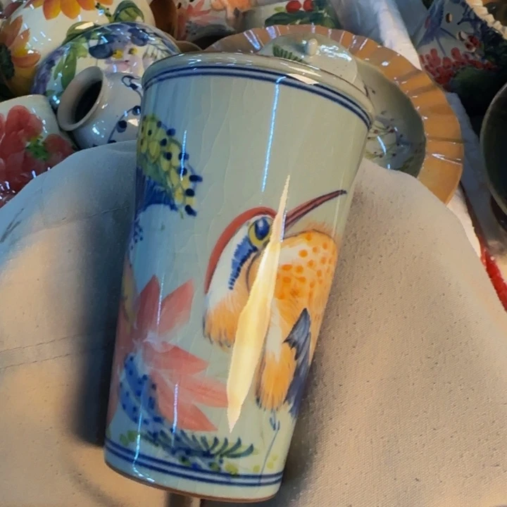 瓷片景德镇陶瓷手工手绘