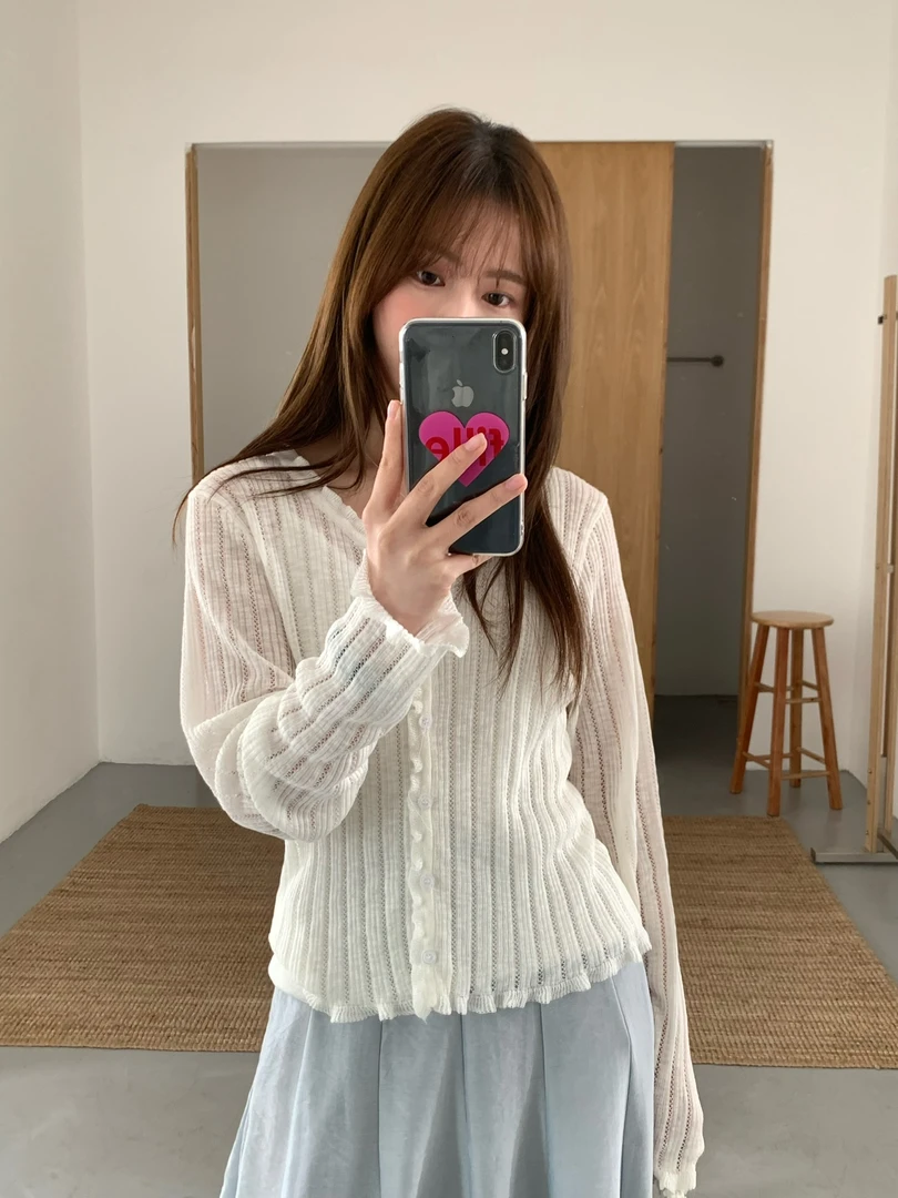 255563  针织开衫上衣(衣长52） vvs