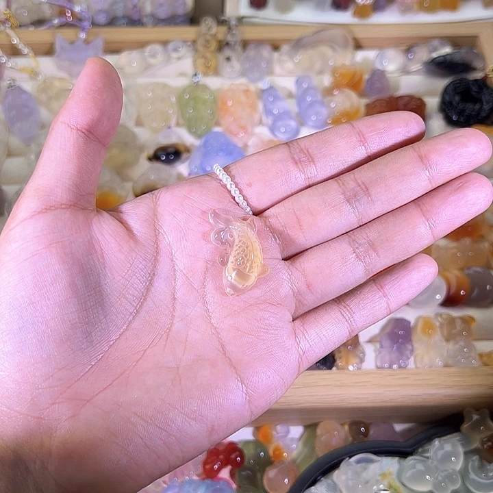玛瑙/玉髓未镶嵌颈饰