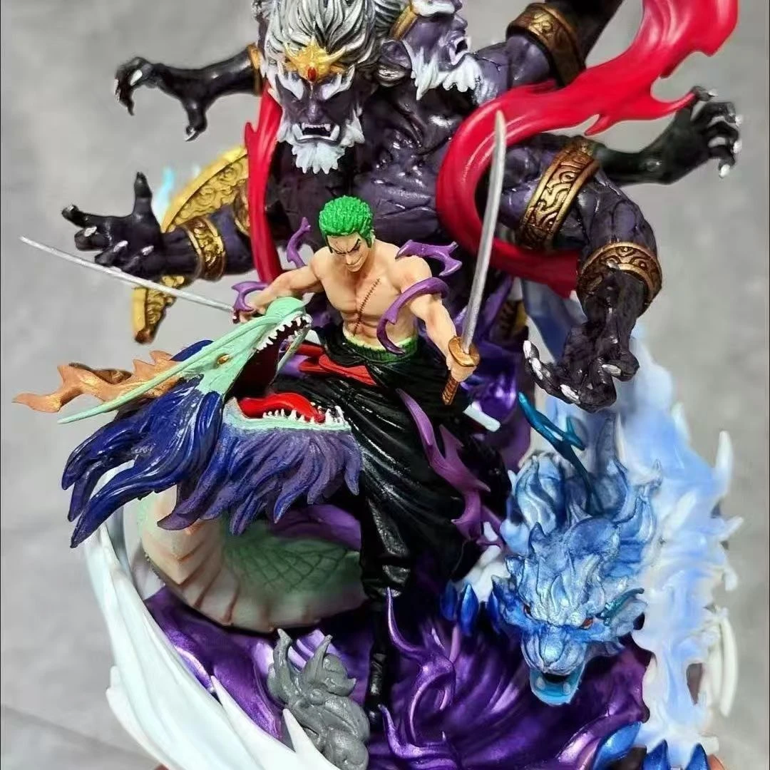 海贼王 地狱索隆 双头 优质版 手办  尾货微损  手办摆件 G