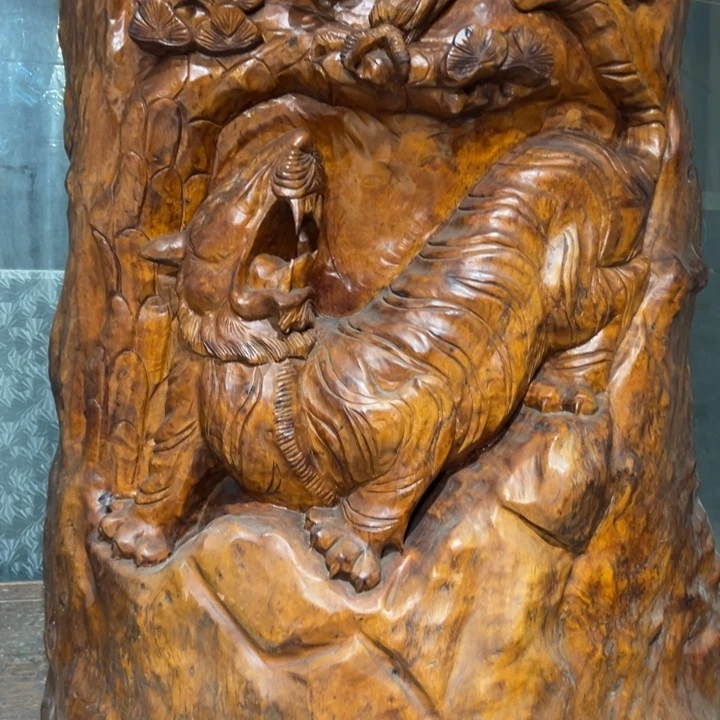 木中古工艺品，摆件