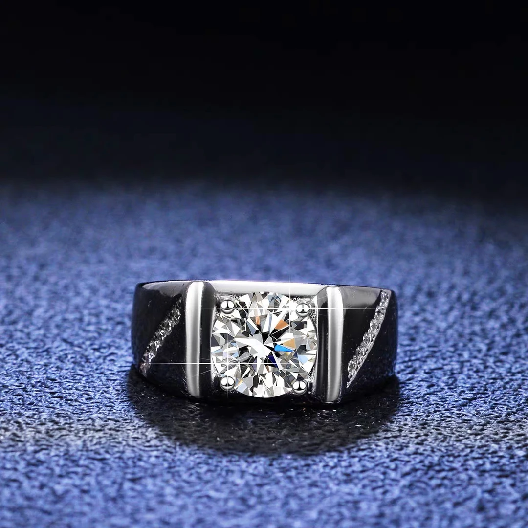 足银戒指 满福甄选 通灵男士戒指 活口可调节3005